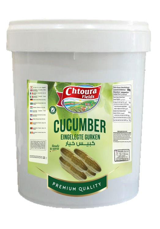 Chtoura fields 100g cucumber pickles premium quality